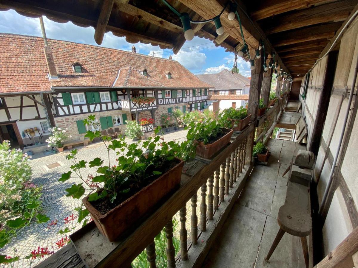 Chambres d'hôtes de charme à la ferme Freysz Quatzenheim Exterior foto
