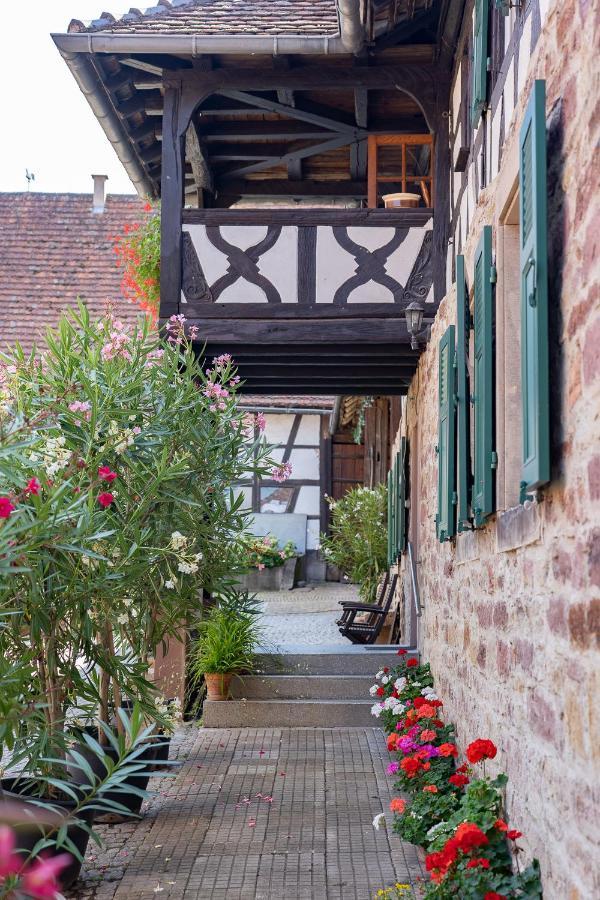 Chambres d'hôtes de charme à la ferme Freysz Quatzenheim Exterior foto