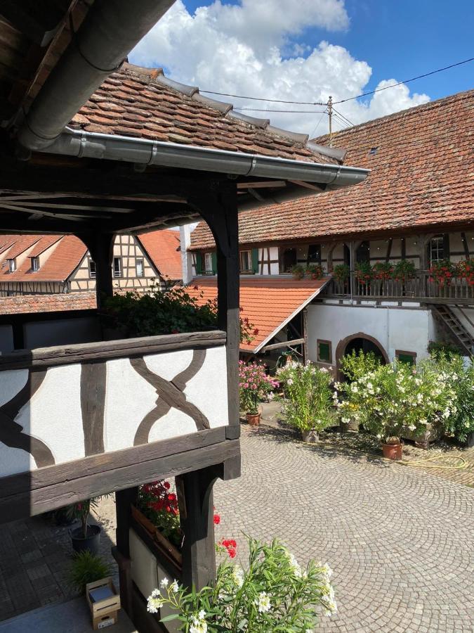 Chambres d'hôtes de charme à la ferme Freysz Quatzenheim Exterior foto